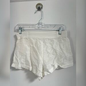 Lunya Resort Linen & Silk 
Woven Shorts Size XS $138